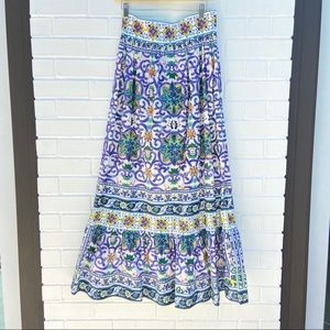 Antonio Melani Mosaic Print Skirt
